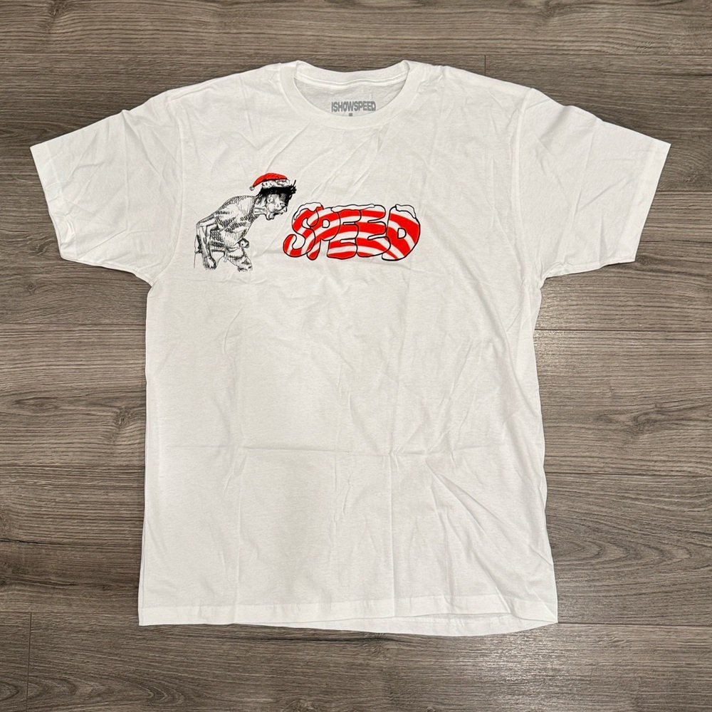 ISHOWSPEED Screaming Speed Tee Men’s Size Large
